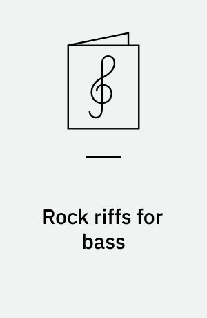 Rock riffs for bass