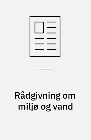 Rådgivning om miljø og vand : Tage Sørensen A/S er et specialfirma, som koncentrerer sin indsats om »rådgivning om vand og miljø«