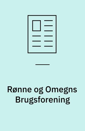 Rønne og Omegns Brugsforening