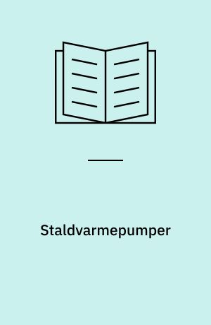 Staldvarmepumper