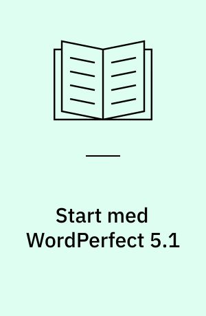 Start med WordPerfect 5.1