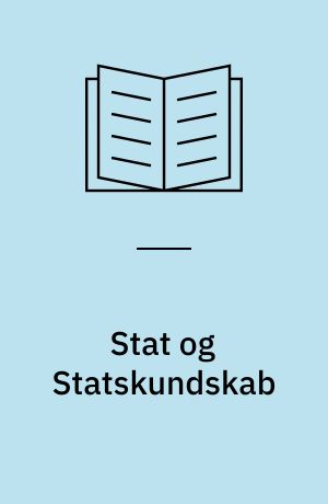 Stat og Statskundskab