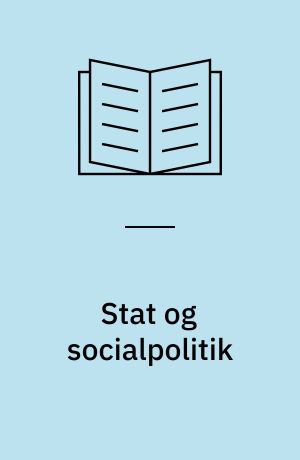 Stat og socialpolitik