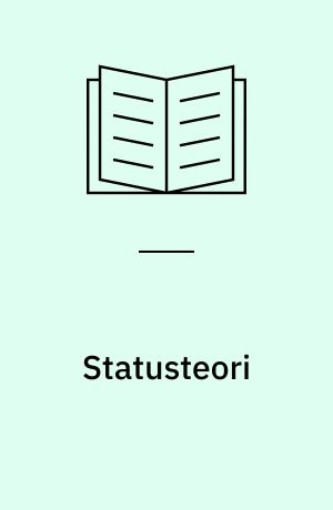 Statusteori