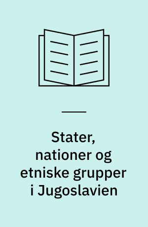 Stater, nationer og etniske grupper i Jugoslavien