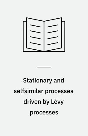 Stationary and selfsimilar processes driven by Lévy processes