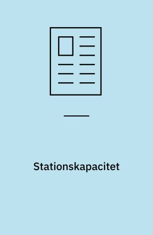 Stationskapacitet