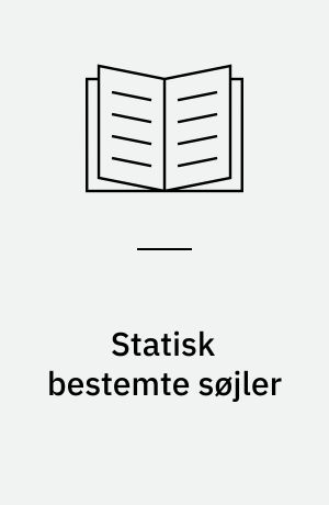 Statisk bestemte søjler