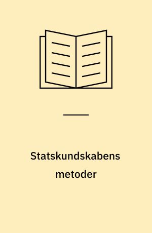 Statskundskabens metoder