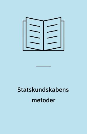 Statskundskabens metoder