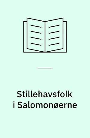 Stillehavsfolk i Salomonøerne