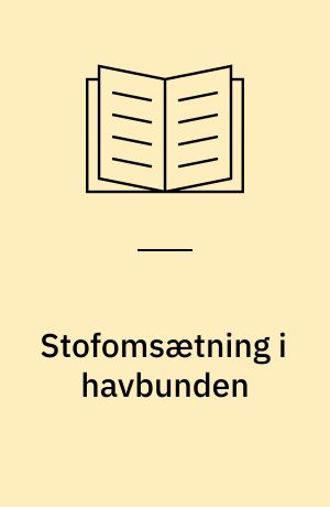 Stofomsætning i havbunden