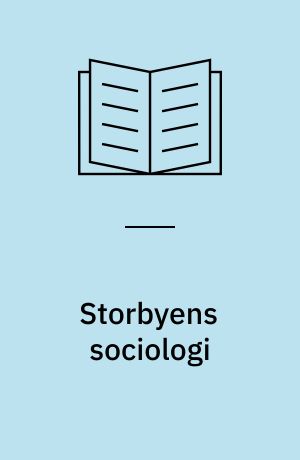 Storbyens sociologi