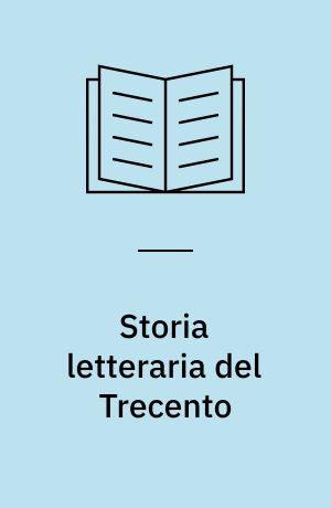 Storia letteraria del Trecento