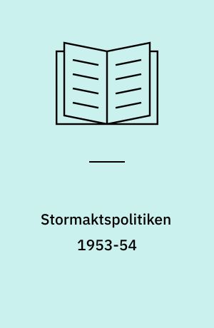 Stormaktspolitiken 1953-54