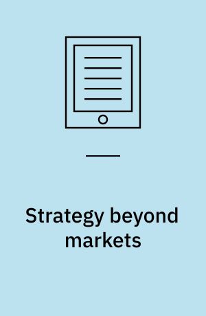 Strategy beyond markets