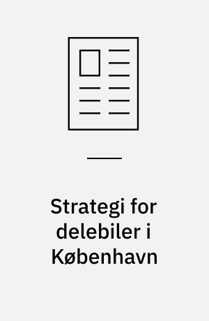 Strategi for delebiler i København