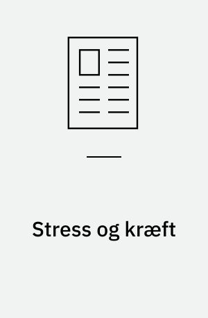 Stress og kræft