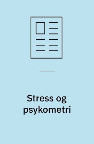 Stress og psykometri
