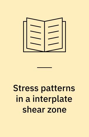 Stress patterns in a interplate shear zone : an effective anisotopic model and implications for the transverse ranges, California