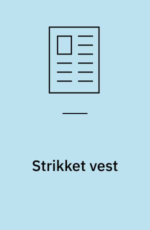 Strikket vest