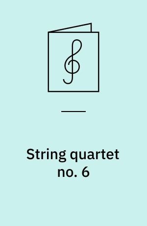 String quartet no. 6 : (1939)