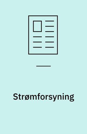 Strømforsyning