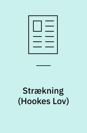 Strækning (Hookes Lov)