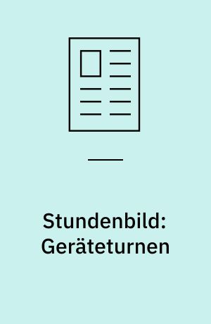 Stundenbild: Geräteturnen