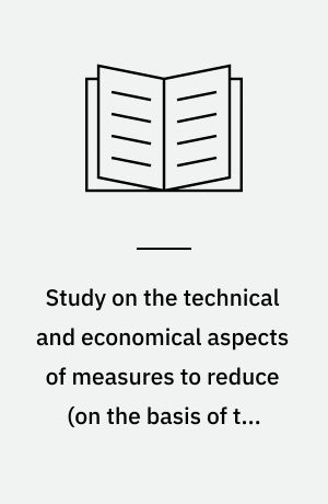 Study on the technical and economical aspects of measures to reduce (on the basis of the best available technologies) the pollution (of water and other environmental areas) from the industrial emissions of cokeries : final report