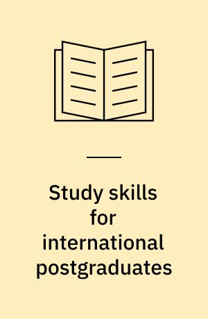 Study skills for international postgraduates