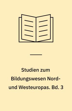 Studien zum Bildungswesen Nord- und Westeuropas. Bd. 3 : Schule am Rande Europas. Teil 1: Die Färöer, Island / F. Seidenfaden und T. Skarstad. - 1981. - 104 s.