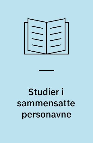 Studier i sammensatte personavne