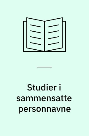 Studier i sammensatte personnavne