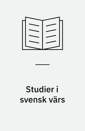 Studier i svensk värs