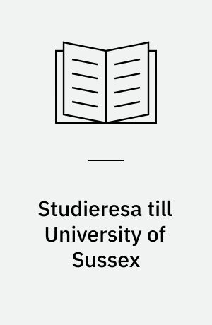 Studieresa till University of Sussex