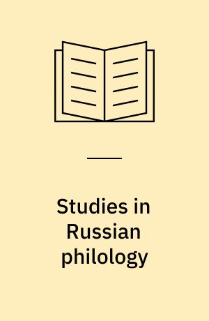 Studies in Russian philology