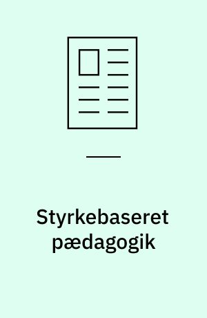 Styrkebaseret pædagogik