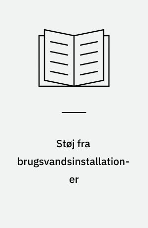 Støj fra brugsvandsinstallationer