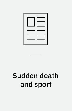 Sudden death and sport