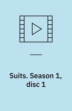 Suits. Season 1, disc 1 (Stor skrift)