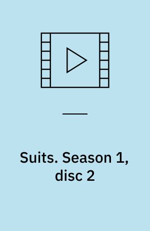 Suits. Season 1, disc 2 (Stor skrift)