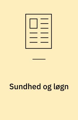 Sundhed og løgn