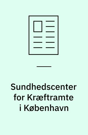 Sundhedscenter for Kræftramte i København