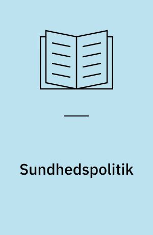 Sundhedspolitik