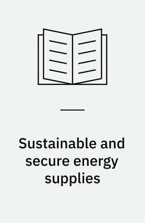 Sustainable and secure energy supplies : status, targets and political & financial tools