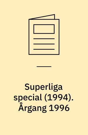 Superliga special (1994). Årgang 1996
