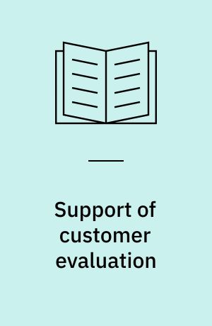 Support of customer evaluation : a political-cognitive view