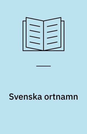 Svenska ortnamn
