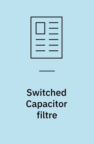 Switched Capacitor filtre